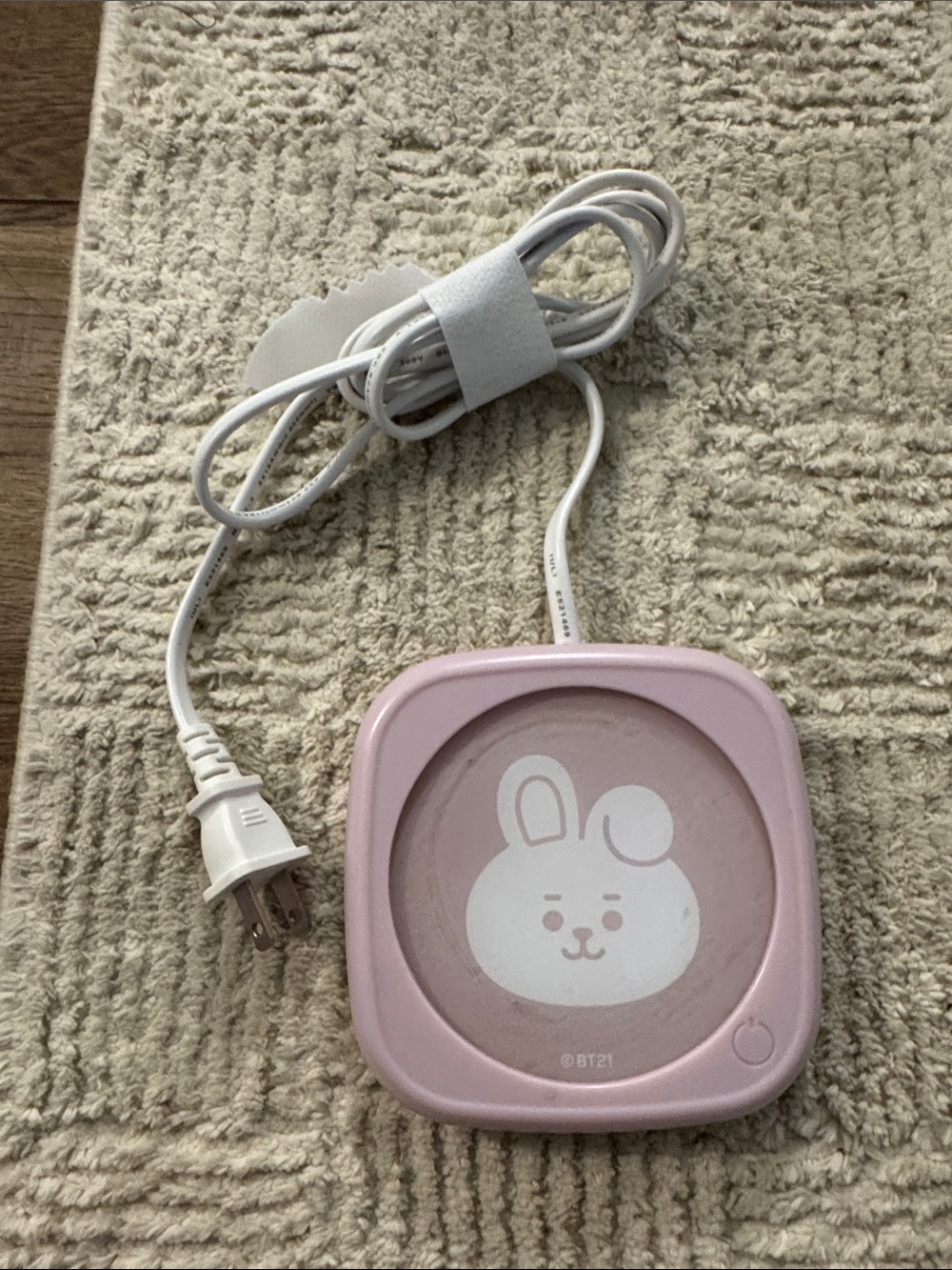 BT21 Cooky Pink Electric Mug/Candle Warmer